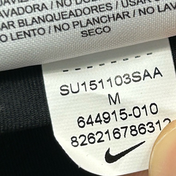 NIKE Legendary Checker Black Legging Tights - Picture 8 of 11